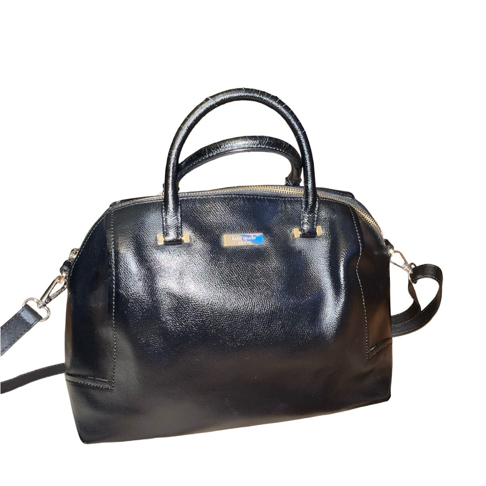 Kate Spade Black Leather Satchel